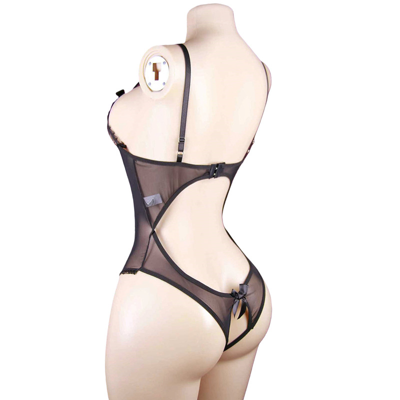 Women Sexy Open Bra Strap Ling - огляд і ціна Babydoll Chemise Night
