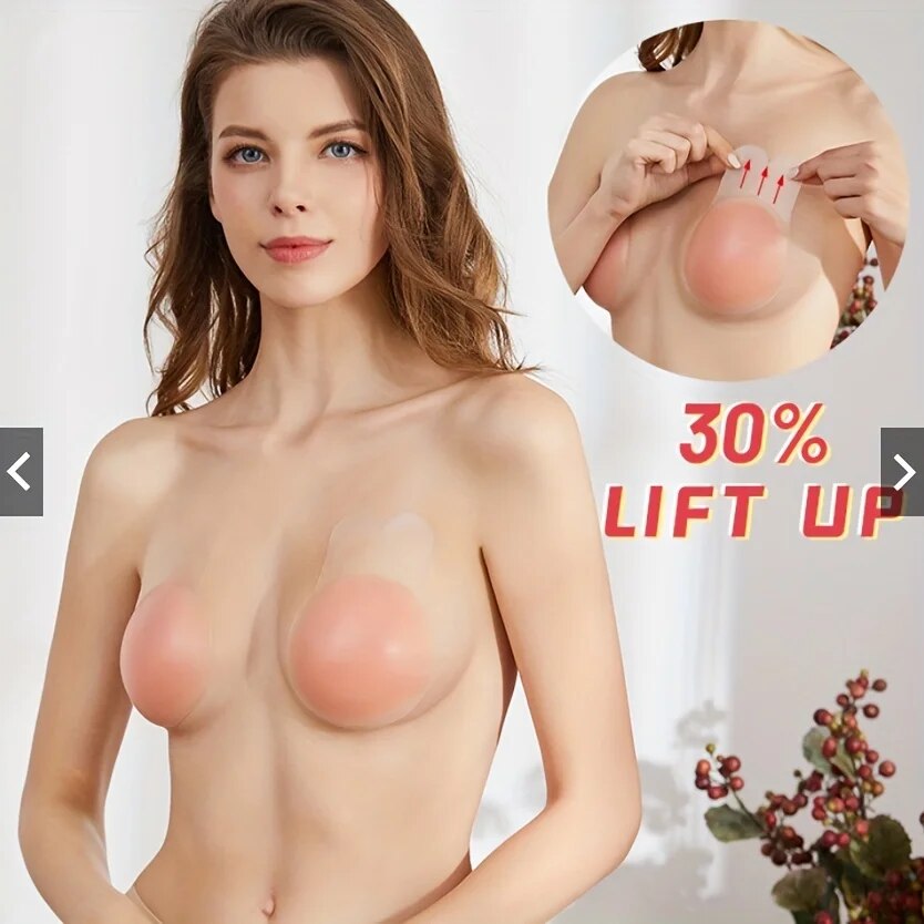 1Pairs Silicone Nipple Cover L - огляд і ціна Silicone Bra Adhesive