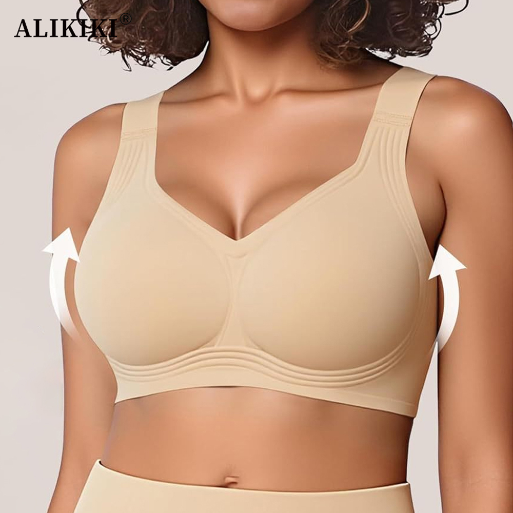 Seamless Push Up Jelly Bra Wir - огляд і ціна Bralette Wireless Soft