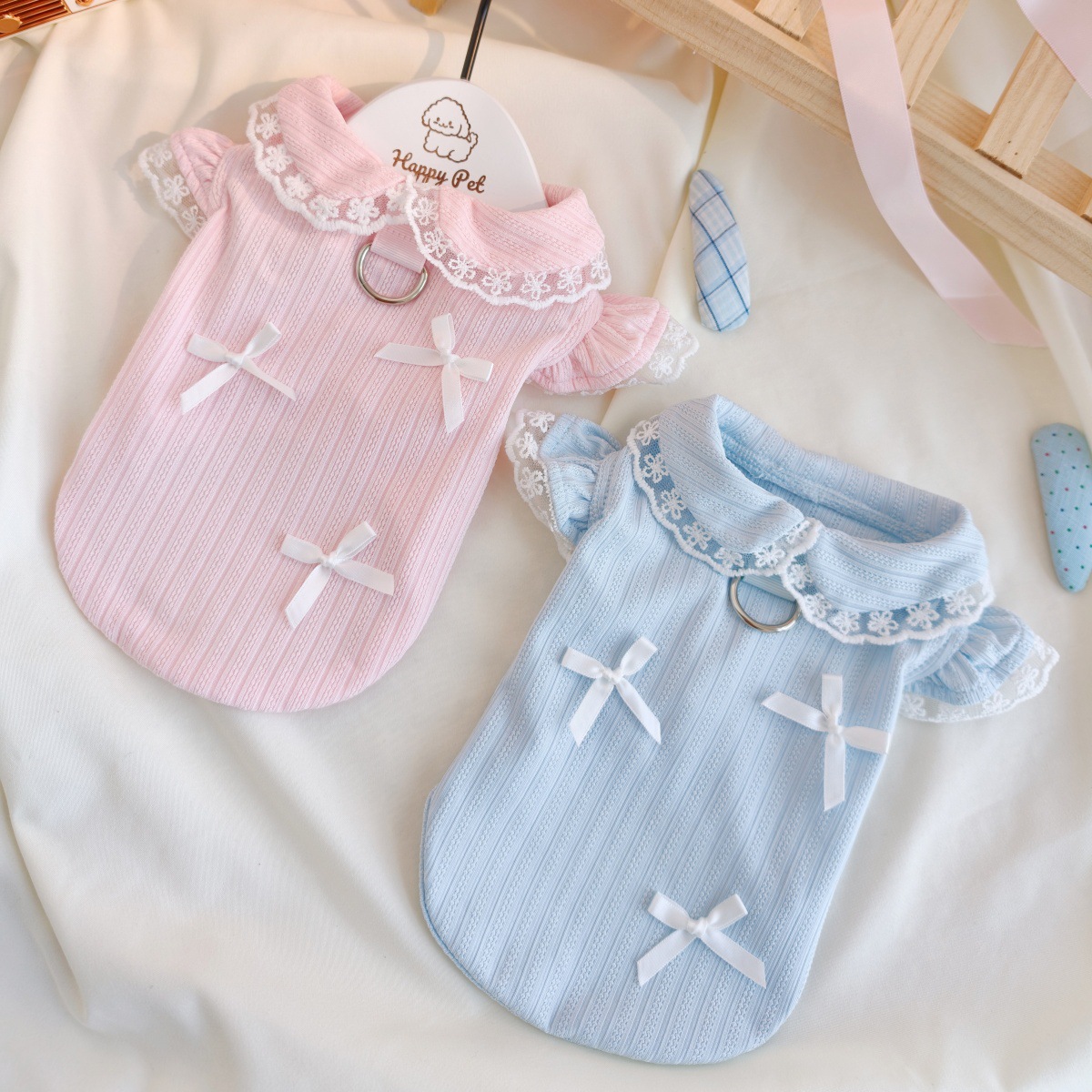 Pet Spring Lace Bow Vest Can P - огляд і ціна Lace Teddy Lingerie