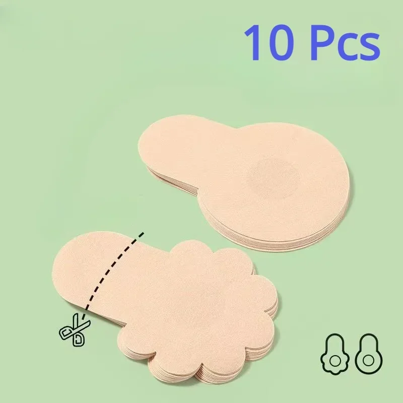 10pcs Women's Invisible Breast - огляд і ціна Silicone Bra Adhesive