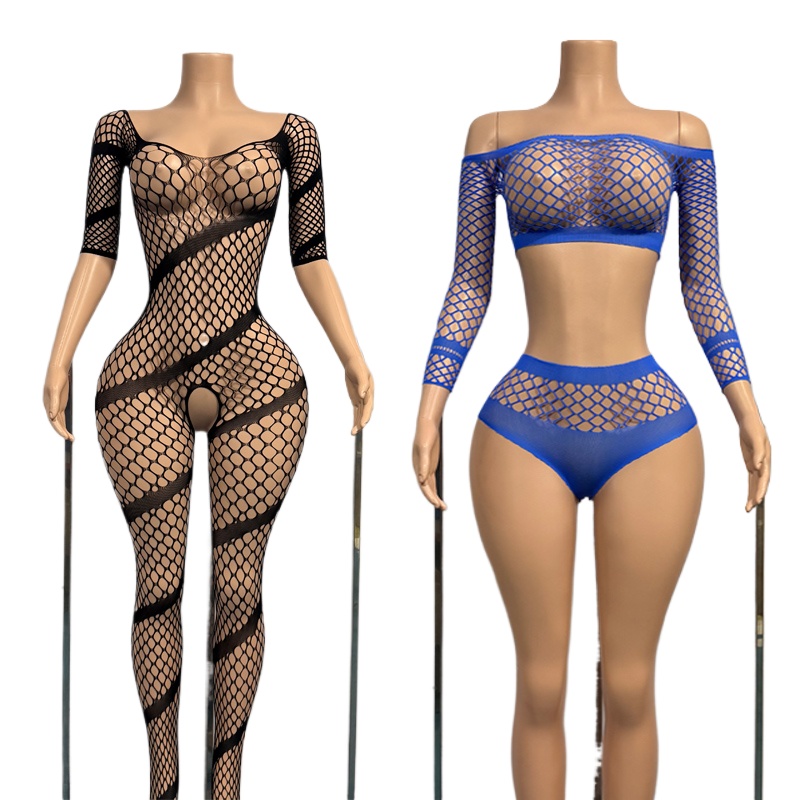 Plus Size Bodysuit Hollow Out  - огляд і ціна Babydoll Chemise Night