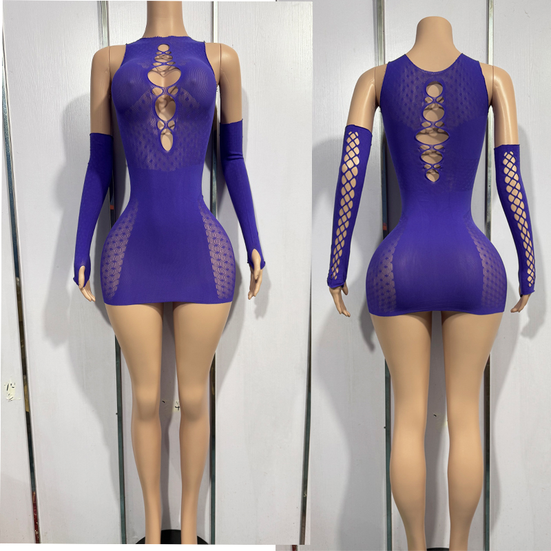 Plus Size Bodysuit Hollow Out  - огляд і ціна Babydoll Chemise Night