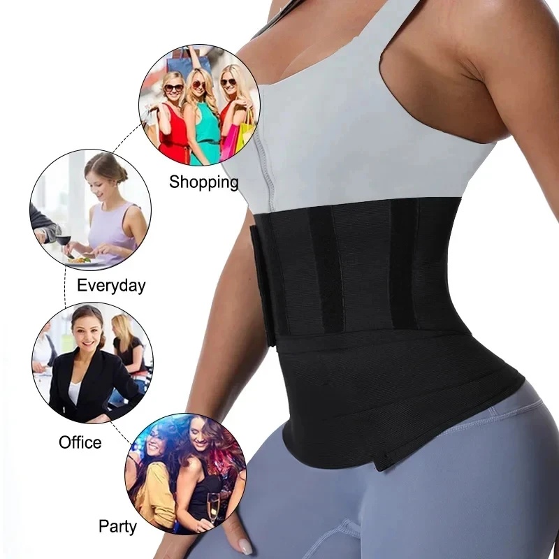 1/2Pcs Bandage Wrap Trimmer Be - огляд і ціна Shapewear Bodysuit Firm