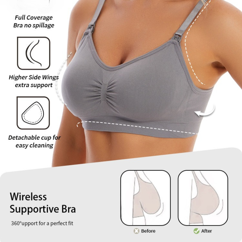 Wirefree Nursing Clothing Cott - огляд і ціна Nursing Bra Sleep