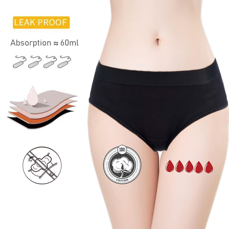 4-Layer Absorbent Leakproof Me - огляд і ціна Period Panty Absorbent