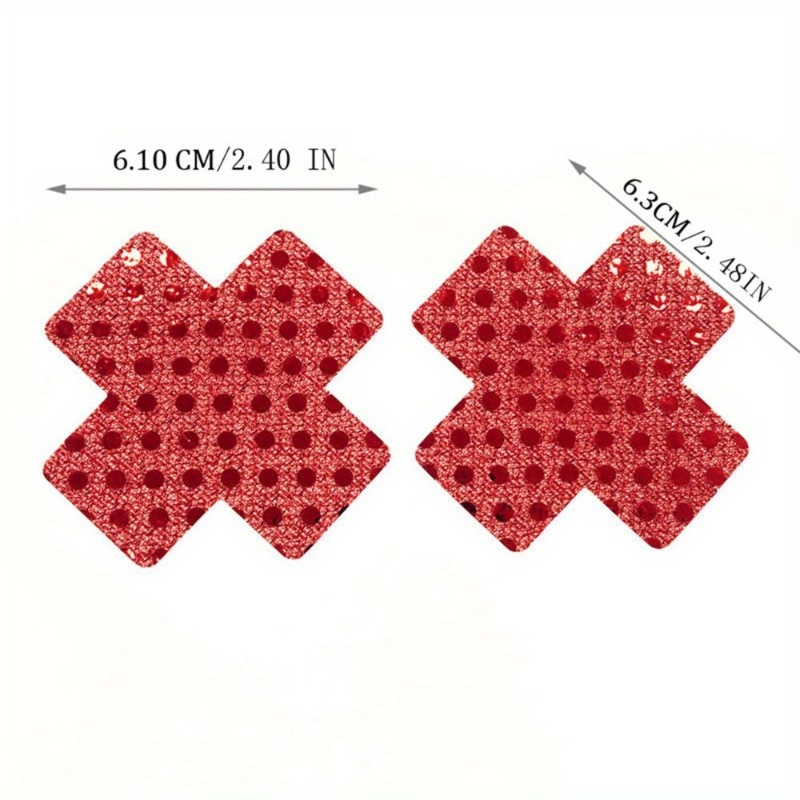 Red Cross Design Nipple Covers - огляд і ціна Nipple Cover Pasties